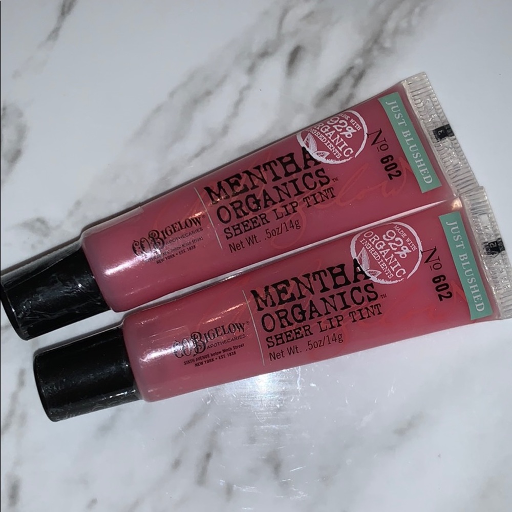 2x C.O. Bigelow Mentha Organics 602 Just Blushed